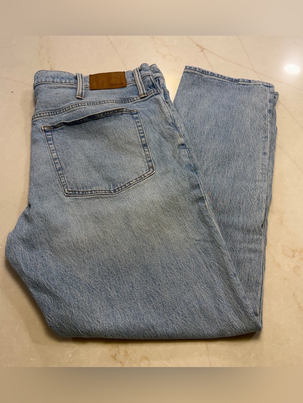 Madewell Men’s Athletic Slim Light Wash Jeans Size 40x32